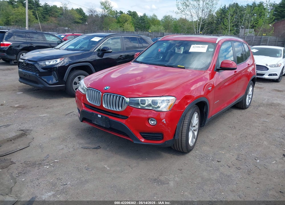 2017 BMW X3 XDRIVE28I VIN: 5UXWX9C31H0W68805