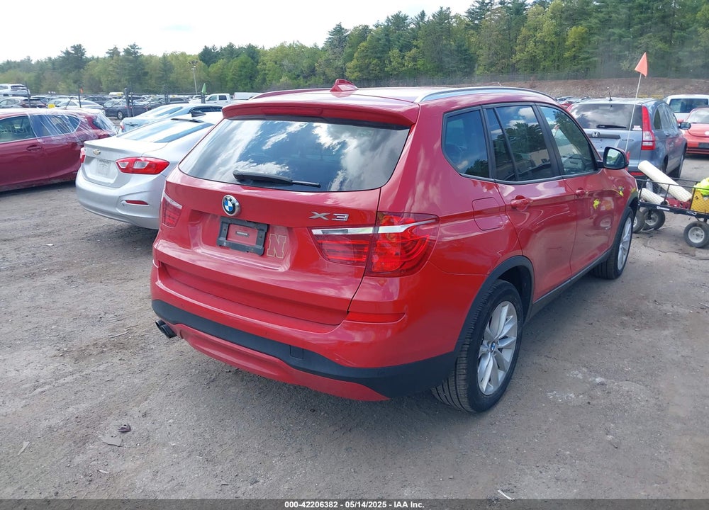 2017 BMW X3 XDRIVE28I VIN: 5UXWX9C31H0W68805