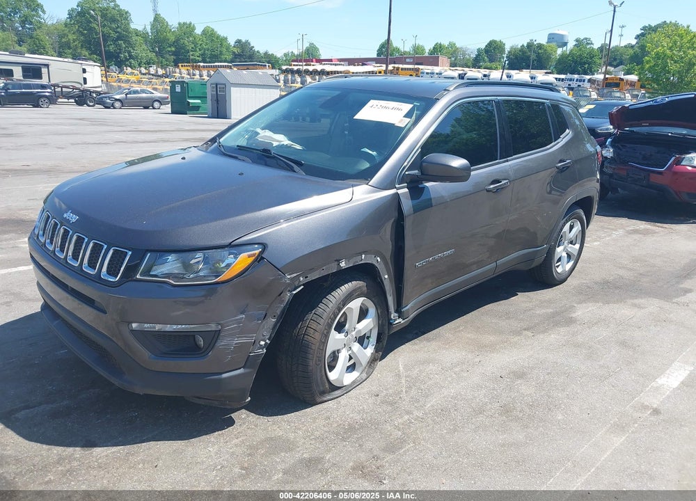 2018 JEEP COMPASS LATITUDE FWD VIN: 3C4NJCBB1JT461649
