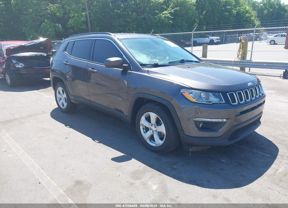 2018 JEEP COMPASS LATITUDE FWD VIN: 3C4NJCBB1JT461649