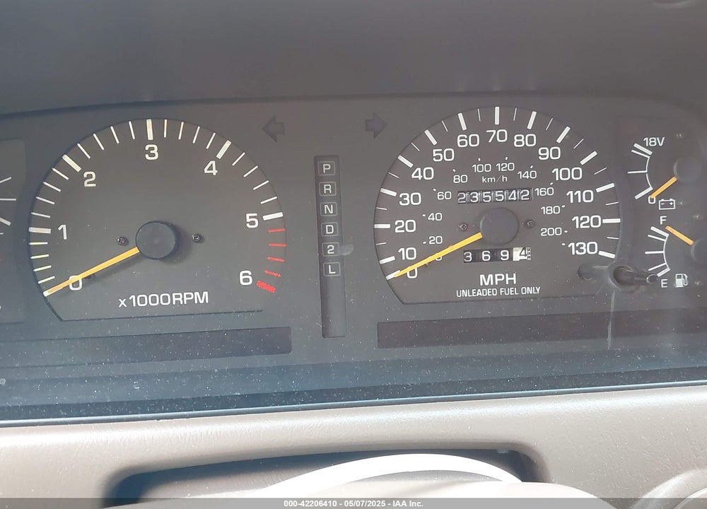 1997 LEXUS LX 450 VIN: JT6HJ88J8V0178040