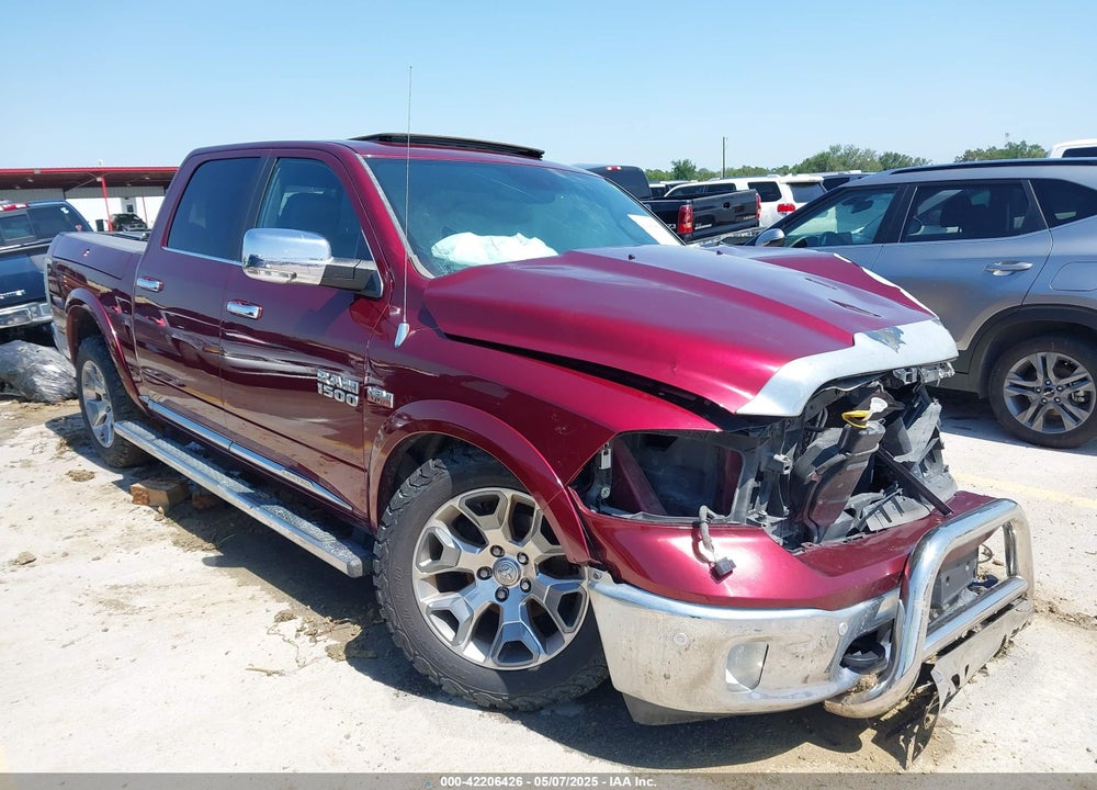2017 RAM 1500 LIMITED 4X4 5'7 BOX VIN: 1C6RR7PT4HS635283