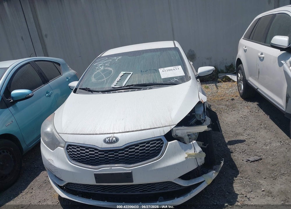 2016 KIA FORTE EX VIN: KNAFX4A85G5450741