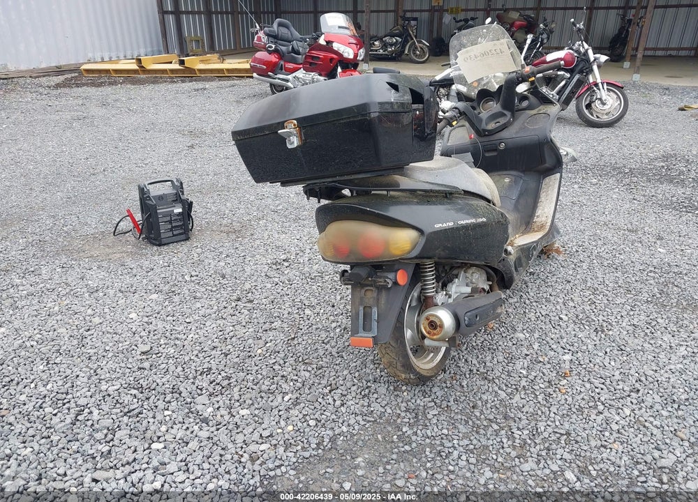 2009 KYMCO GRAND VISTA 250 VIN: LD5TDNPA493000014