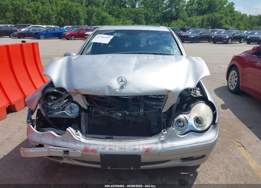 2001 MERCEDES-BENZ C 240 VIN: WDBRF61J31F096848