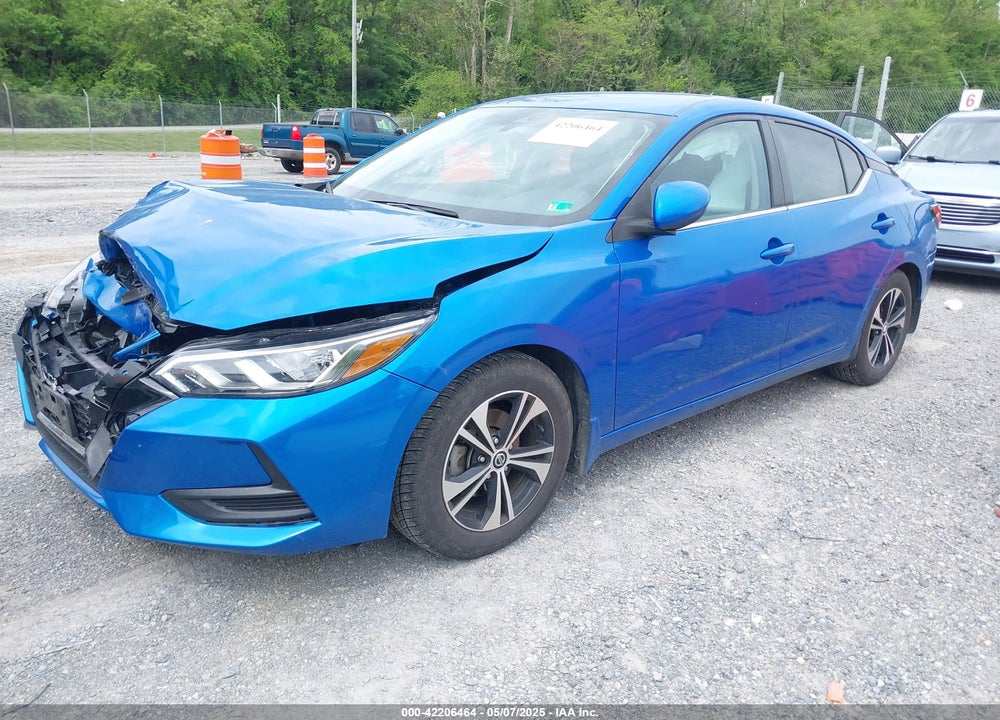 2021 NISSAN SENTRA SV XTRONIC CVT VIN: 3N1AB8CV6MY306364