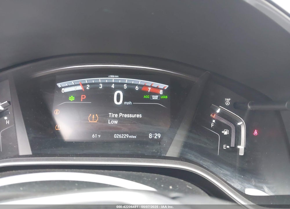 2020 HONDA CR-V 2WD EX-L VIN: 7FARW1H87LE002747