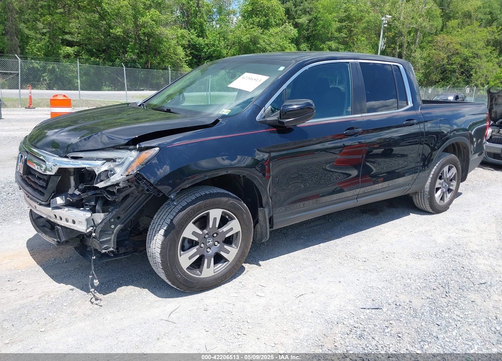 2017 HONDA RIDGELINE RTL VIN: 5FPYK3F51HB013989