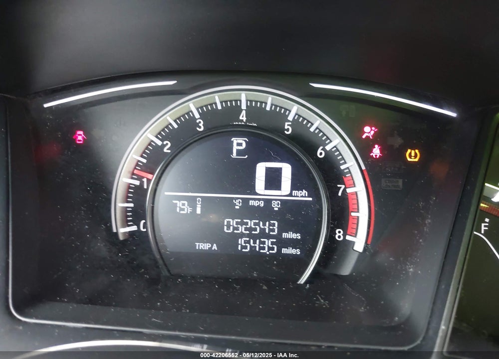 2018 HONDA CIVIC VIN: 19XFC2F52JE043733