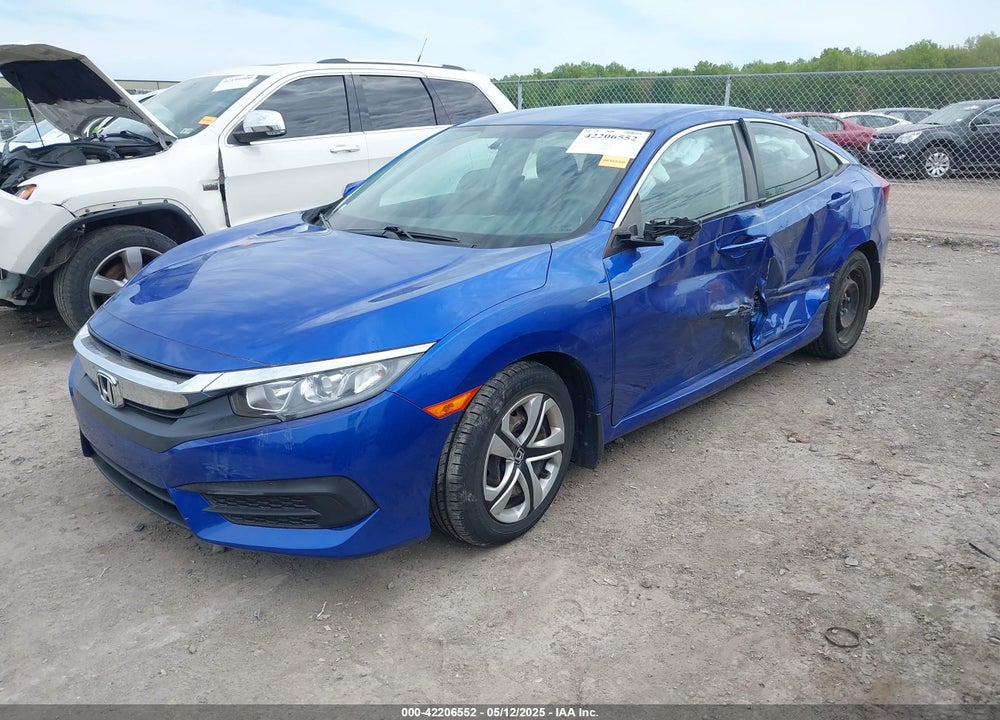2018 HONDA CIVIC VIN: 19XFC2F52JE043733