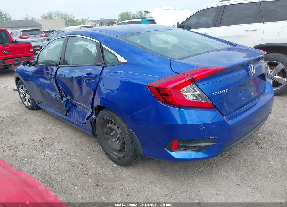 2018 HONDA CIVIC VIN: 19XFC2F52JE043733