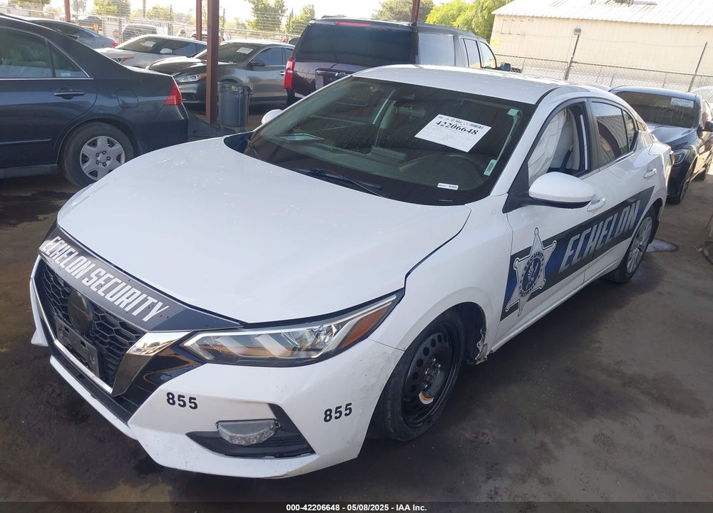 2022 NISSAN SENTRA S XTRONIC CVT VIN: 3N1AB8BV8NY212103