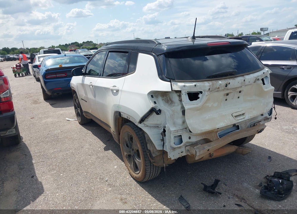 2020 JEEP COMPASS ALTITUDE FWD VIN: 3C4NJCBB9LT126299
