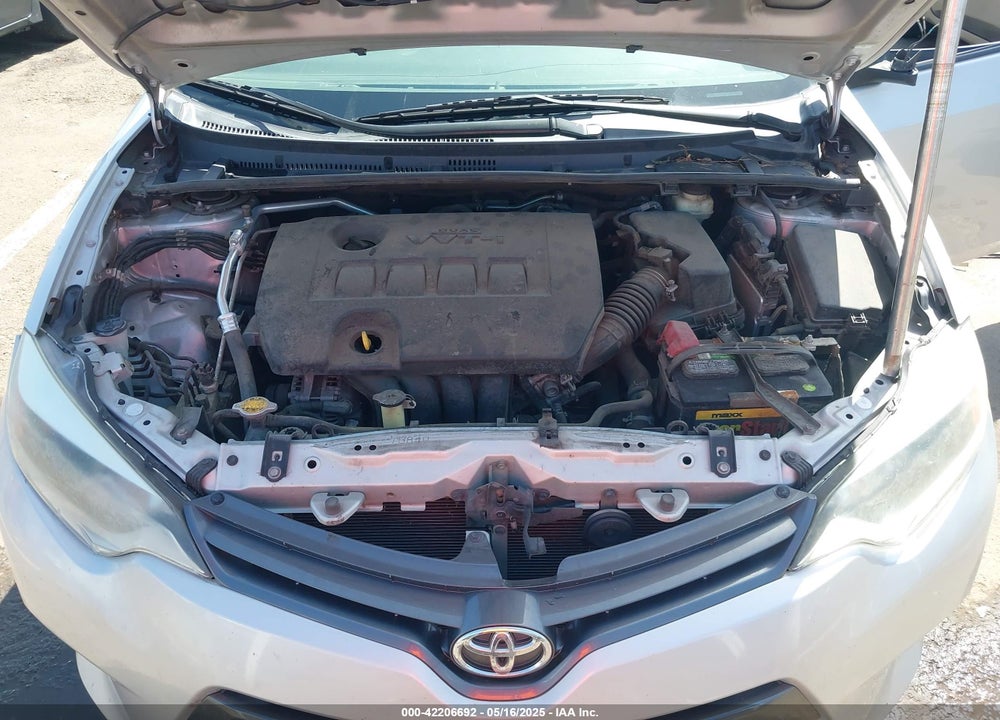 2016 TOYOTA COROLLA LE VIN: 2T1BURHE0GC645202