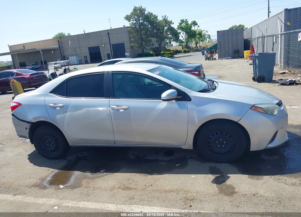 2016 TOYOTA COROLLA LE VIN: 2T1BURHE0GC645202