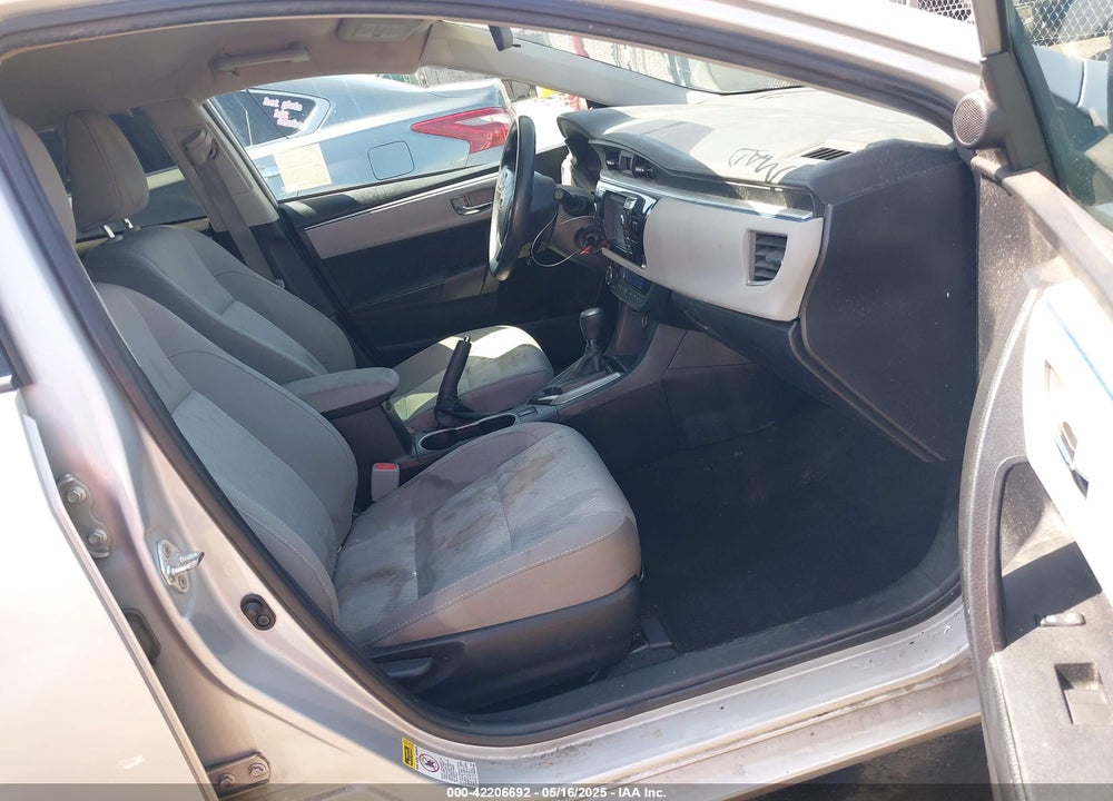 2016 TOYOTA COROLLA LE VIN: 2T1BURHE0GC645202
