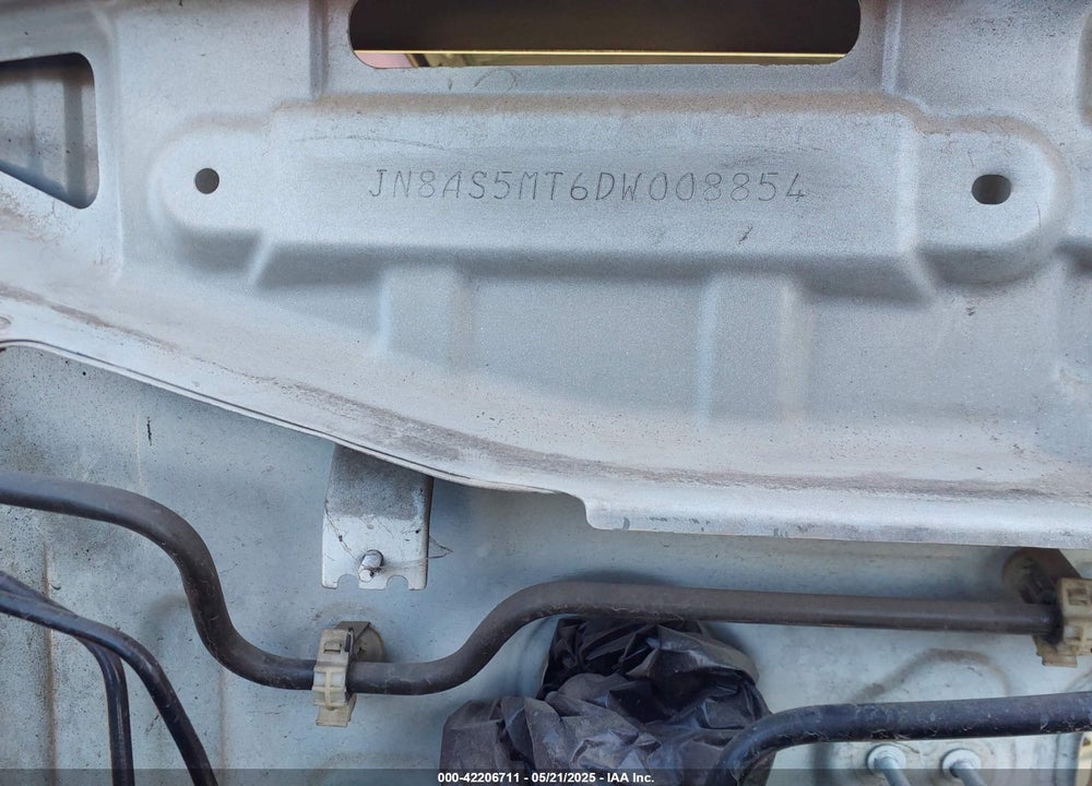 2013 NISSAN ROGUE VIN: JN8AS5MT6DW008854