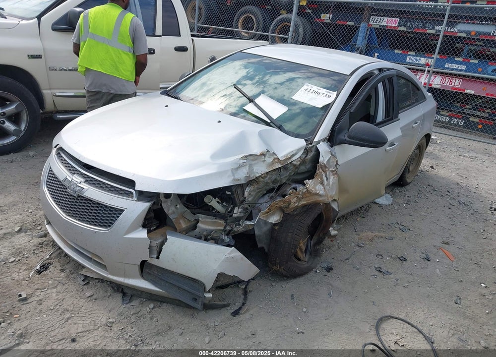 2014 CHEVROLET CRUZE LS MANUAL VIN: 1G1PB5SH9E7182278