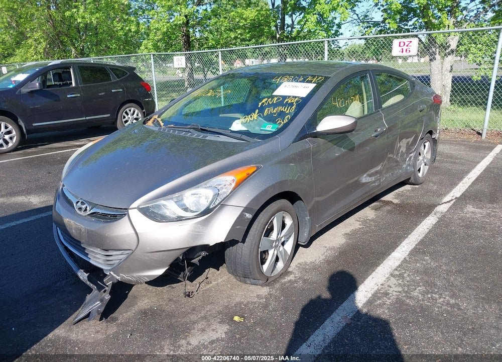 2013 HYUNDAI ELANTRA GLS VIN: 5NPDH4AE0DH414464