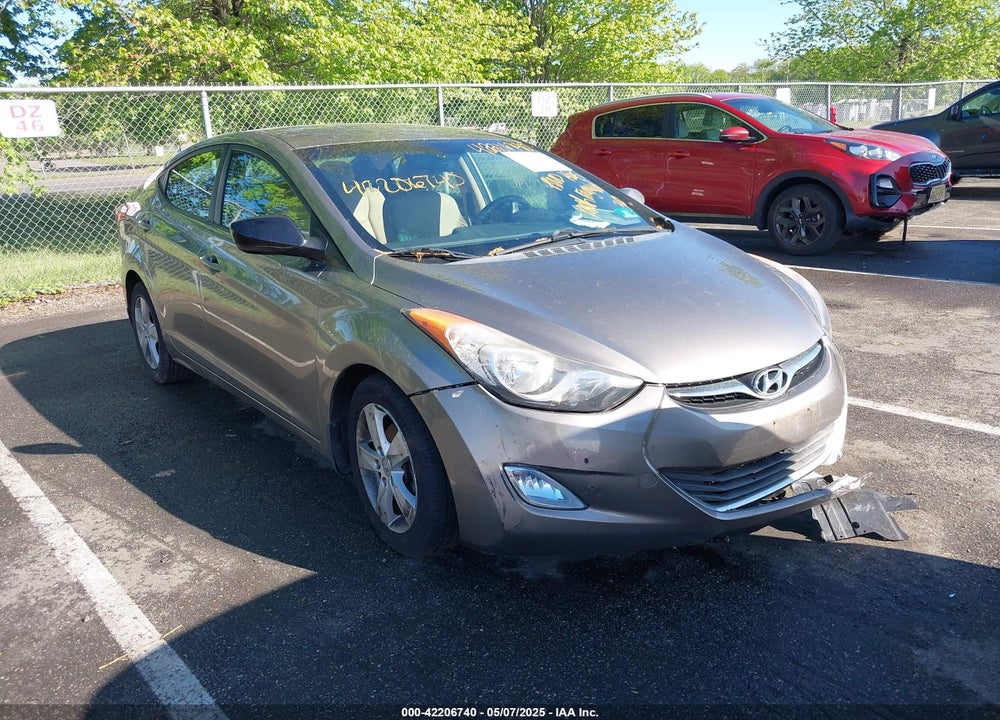 2013 HYUNDAI ELANTRA GLS VIN: 5NPDH4AE0DH414464