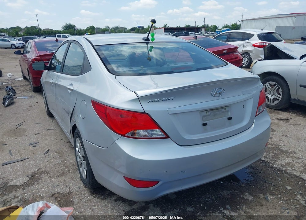 2016 HYUNDAI ACCENT VIN: KMHCT4AE1GU015563
