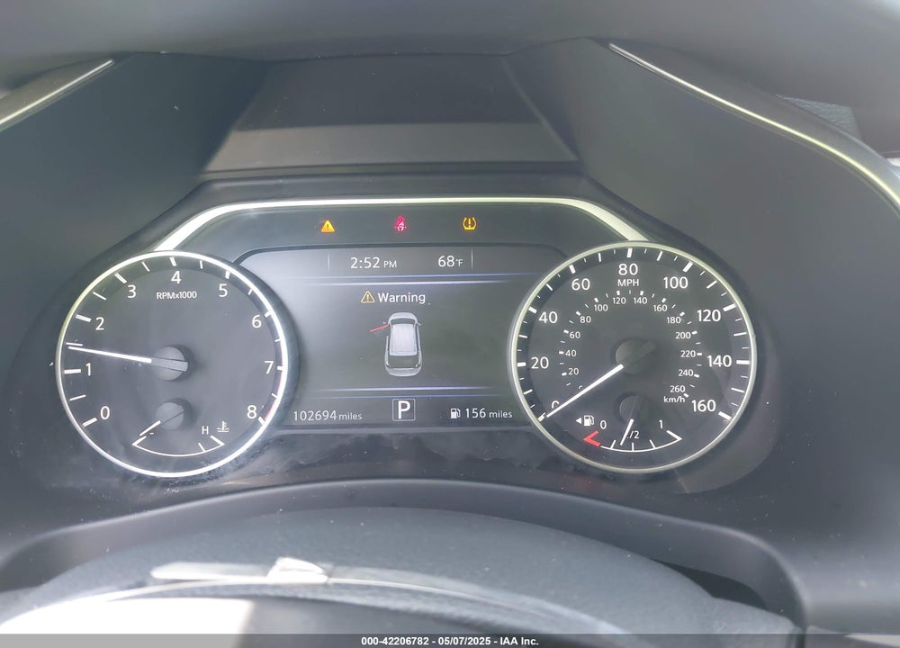 2019 NISSAN MURANO S VIN: 5N1AZ2MS9KN163569