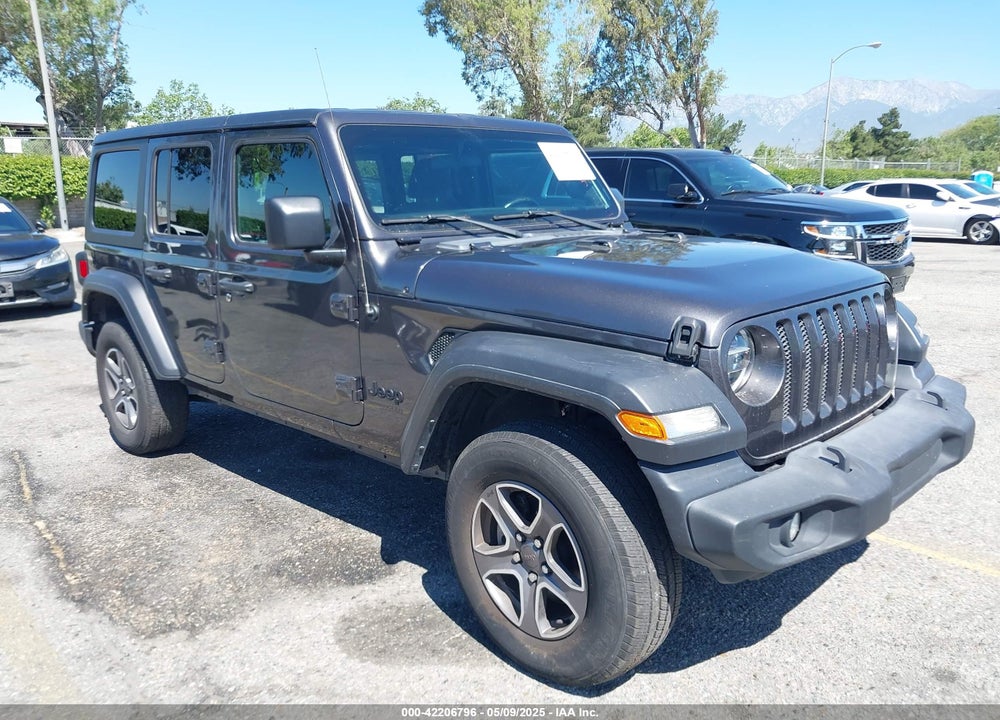 2022 JEEP WRANGLER UNLIMITED SPORT S 4X4 VIN: 1C4HJXDG6NW134306