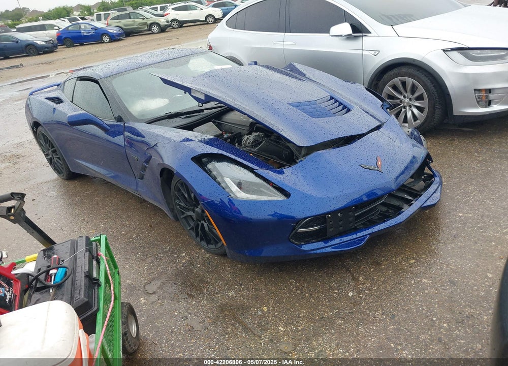 2019 CHEVROLET CORVETTE STINGRAY VIN: 1G1YB2D73K5105162