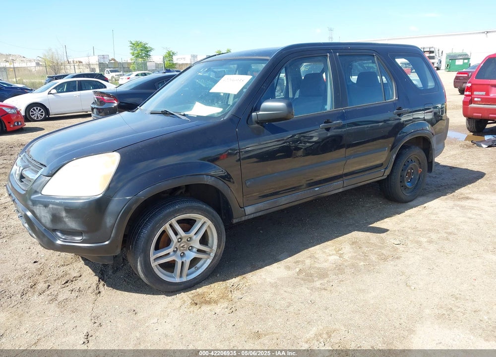 2002 HONDA CR-V LX VIN: JHLRD68402C018458