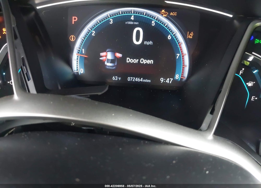 2020 HONDA CIVIC VIN: 19XFC1F77LE003372