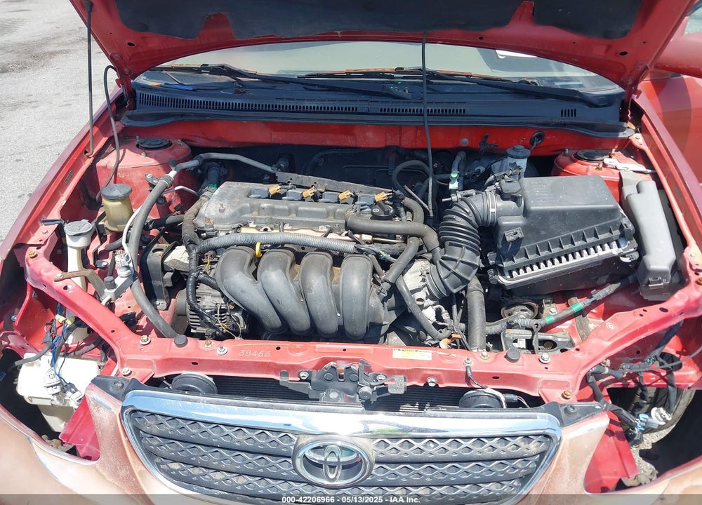 2005 TOYOTA COROLLA CE VIN: 2T1BR32E35C322122