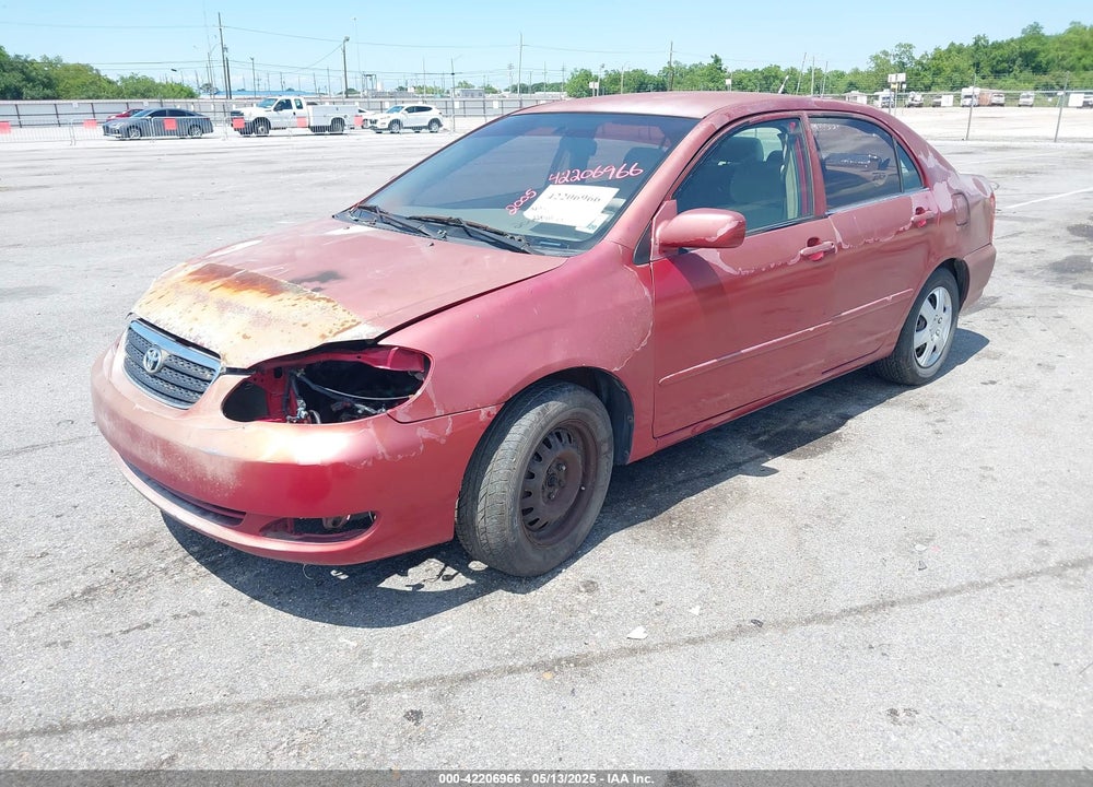 2005 TOYOTA COROLLA CE VIN: 2T1BR32E35C322122