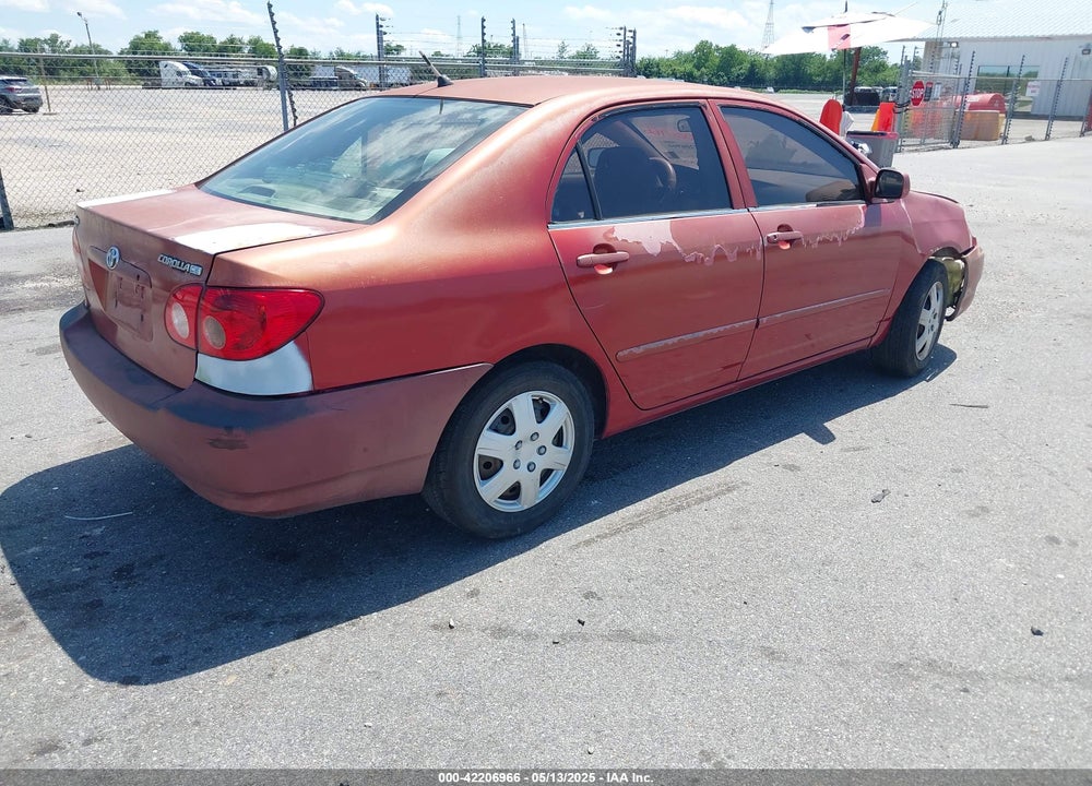 2005 TOYOTA COROLLA CE VIN: 2T1BR32E35C322122