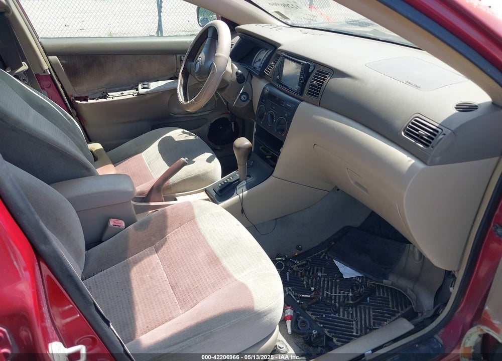 2005 TOYOTA COROLLA CE VIN: 2T1BR32E35C322122