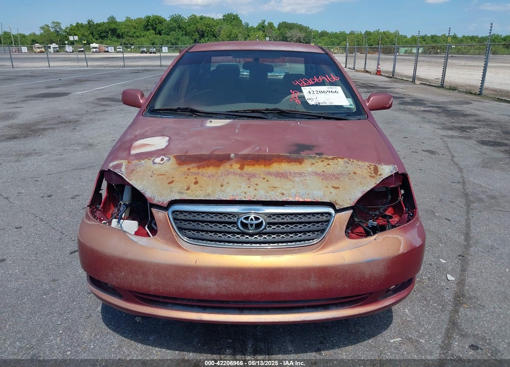 2005 TOYOTA COROLLA CE VIN: 2T1BR32E35C322122