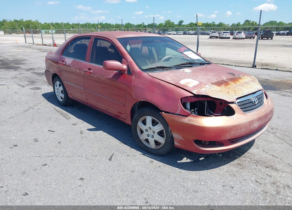 2005 TOYOTA COROLLA CE VIN: 2T1BR32E35C322122