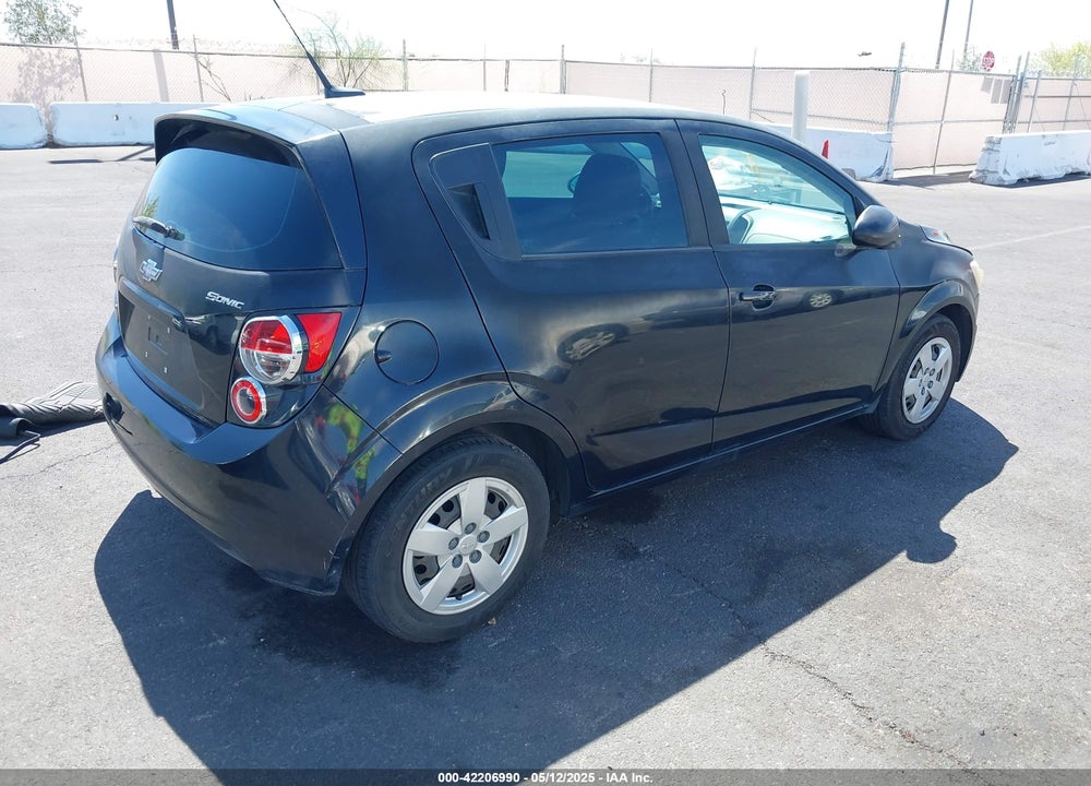 2013 CHEVROLET SONIC VIN: 1G1JB6SGXD4119046