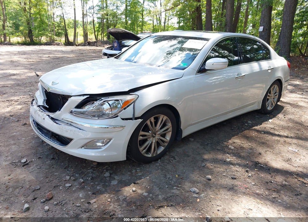 2012 HYUNDAI GENESIS VIN: KMHGC4DD6CU185562