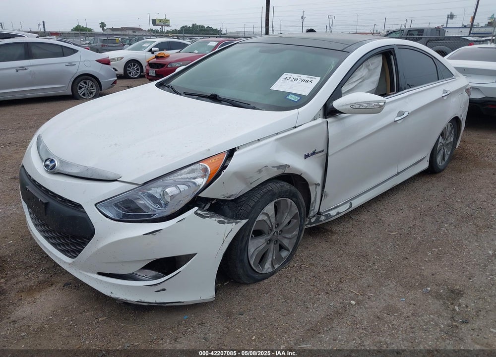 2015 HYUNDAI SONATA HYBRID LIMITED VIN: KMHEC4A48FA120732