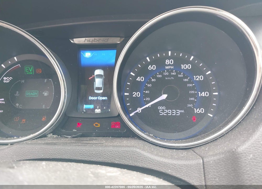 2015 HYUNDAI SONATA HYBRID LIMITED VIN: KMHEC4A48FA120732