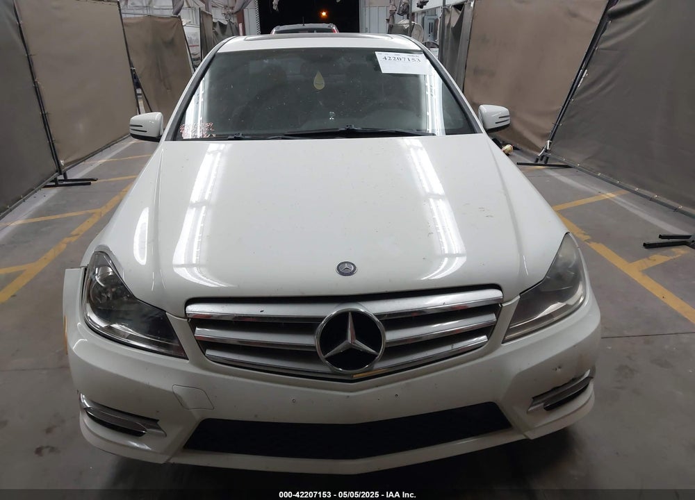 2012 MERCEDES-BENZ C CLASS VIN: WDDGF4HB6CA614243