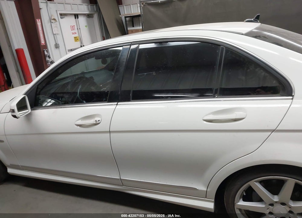 2012 MERCEDES-BENZ C CLASS VIN: WDDGF4HB6CA614243