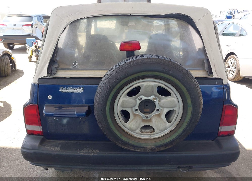 1997 GEO TRACKER VIN: 2CNBE1865V6926154