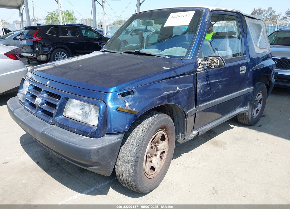 1997 GEO TRACKER VIN: 2CNBE1865V6926154