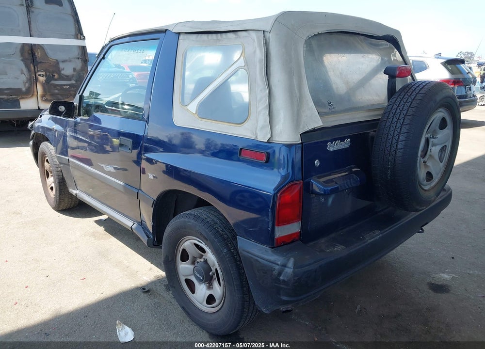 1997 GEO TRACKER VIN: 2CNBE1865V6926154