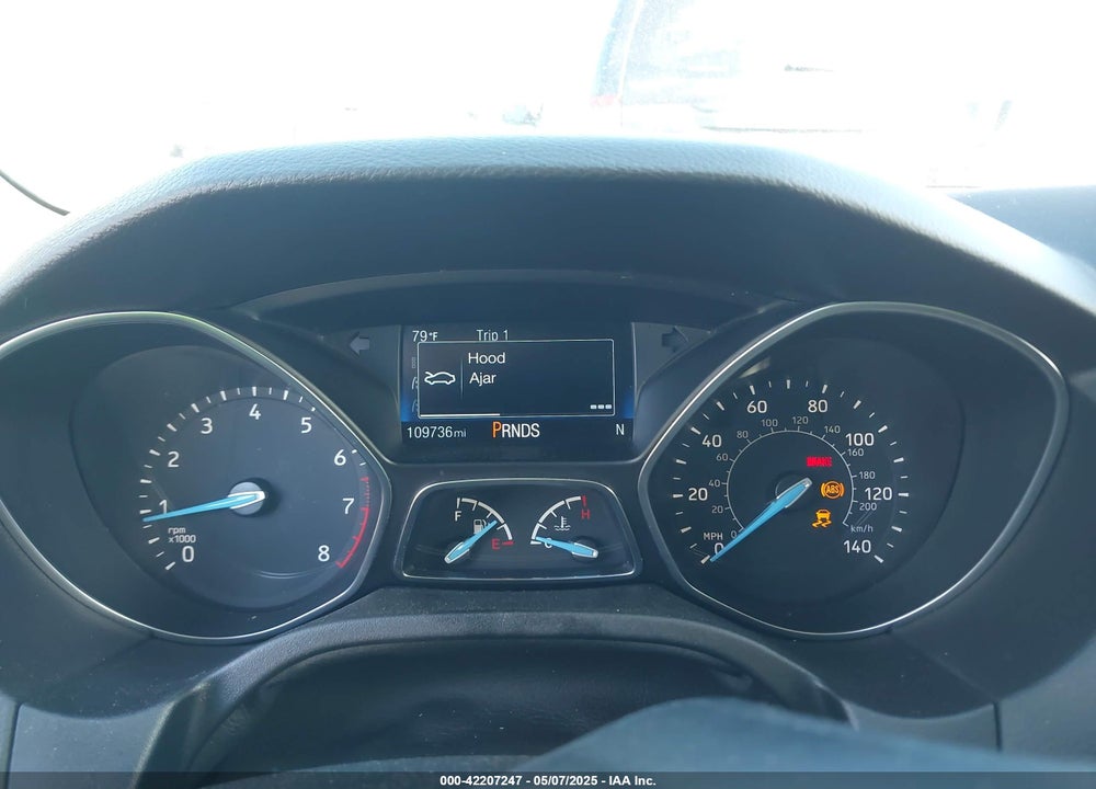 2017 FORD FOCUS VIN: 1FADP3N24HL308751