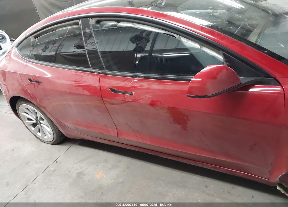 2022 TESLA MODEL 3 REAR-WHEEL DRIVE VIN: 5YJ3E1EA8NF188927