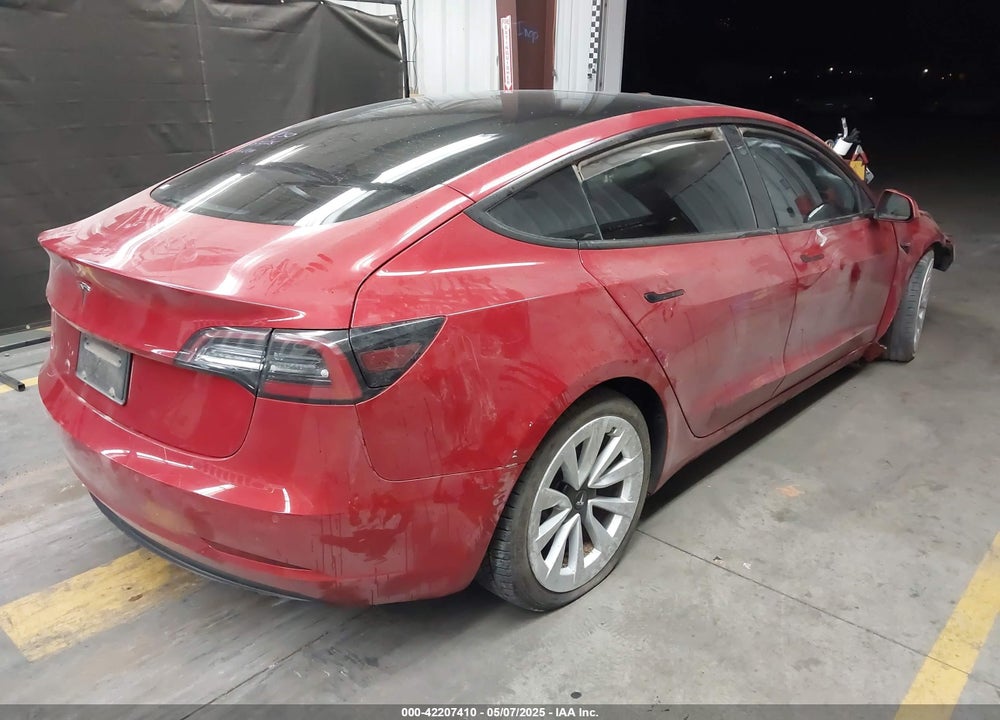2022 TESLA MODEL 3 REAR-WHEEL DRIVE VIN: 5YJ3E1EA8NF188927