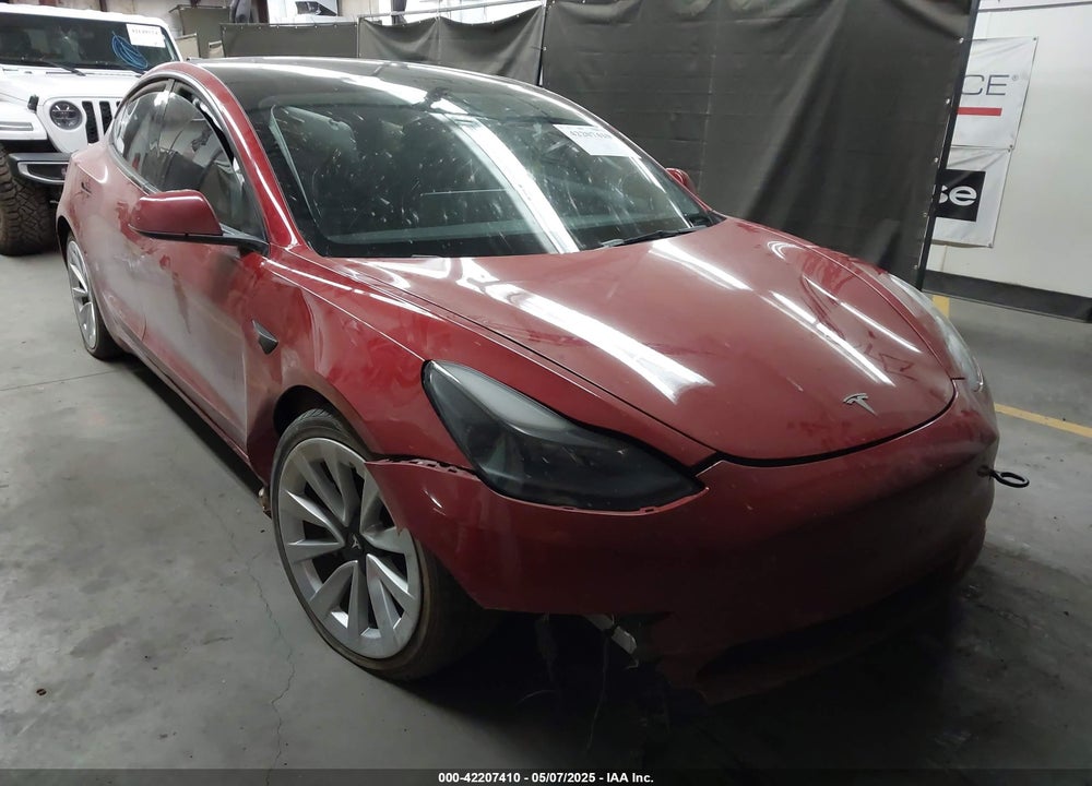 2022 TESLA MODEL 3 REAR-WHEEL DRIVE VIN: 5YJ3E1EA8NF188927