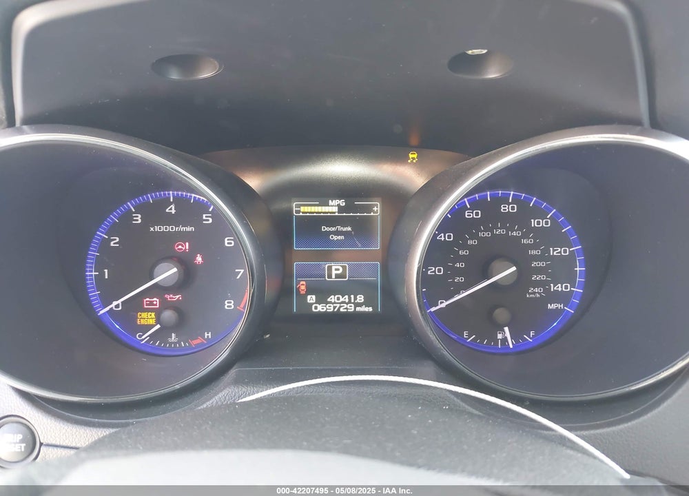 2016 SUBARU LEGACY 2.5I PREMIUM VIN: 4S3BNAC68G3060276